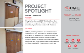 Project Spotlight on Healthcare_Lead-Lined Doors